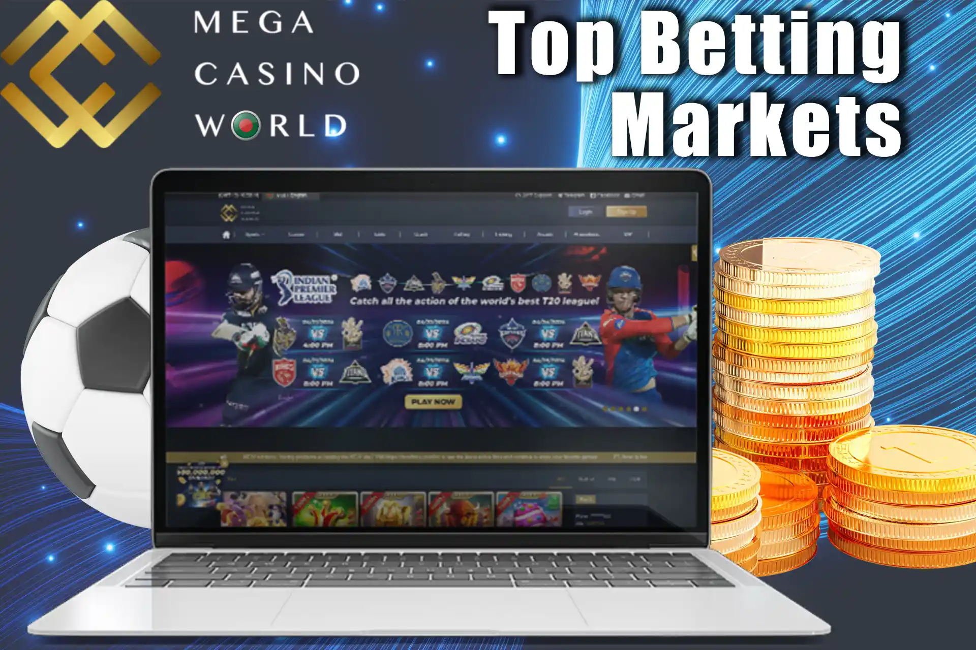 The platform offers betting markets for both beginners and experienced users.